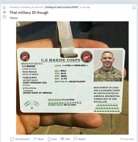how are people hettong fake military id's
